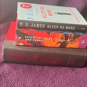 Penny Dreadfuls , Poe, James book lot of 3